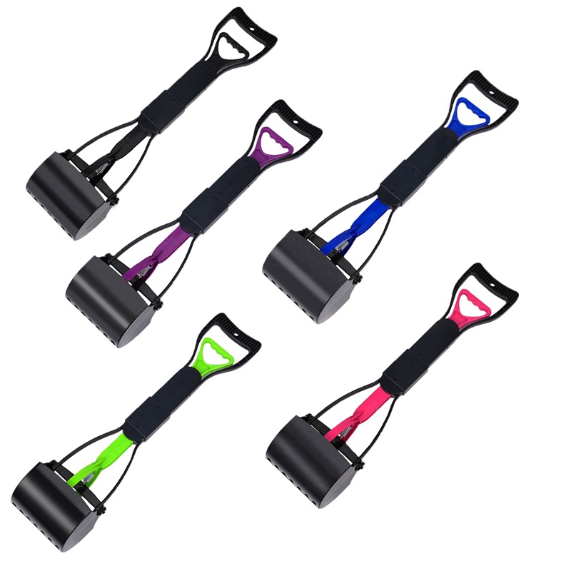 Pet Waste Scoop Foldable Design Long Handle