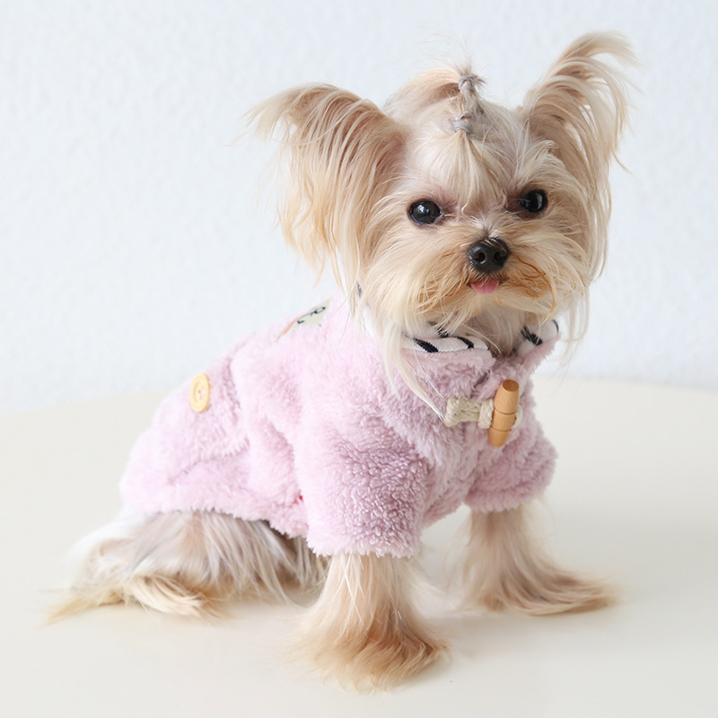 Pet Sailor Collar Outfit Anchor Patch Pocket Detail