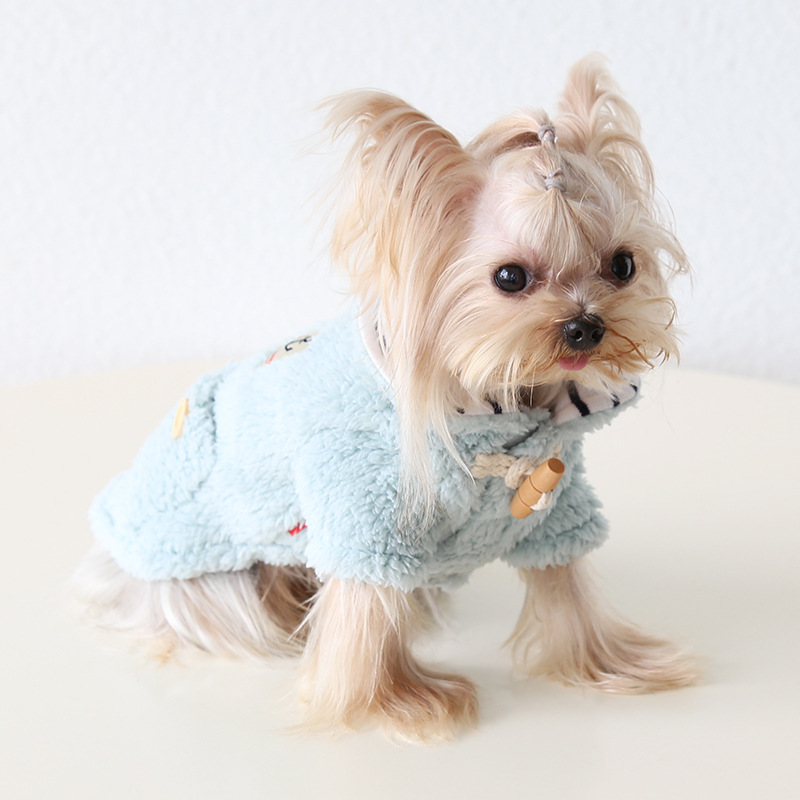 Pet Sailor Collar Outfit Anchor Patch Pocket Detail