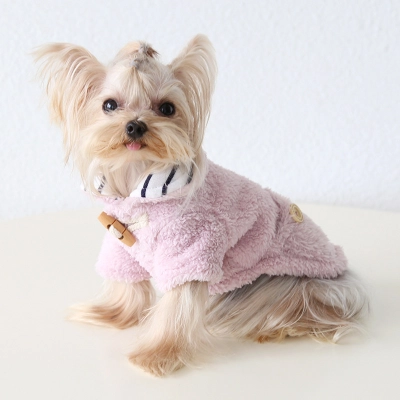 Pet Sailor Collar Outfit Anchor Patch Pocket Detail 02