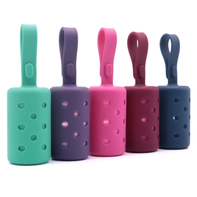 Pet Waste Bag Dispenser Soft Silicone Portable Design 01