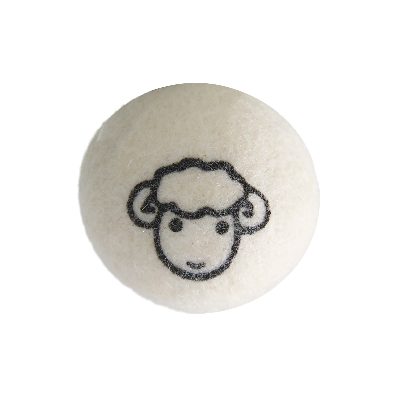 Cat Wool Felt Ball Toy Natural Fiber Design