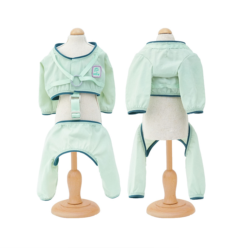 Pet Outdoor Protective Suit Functional Fabric Dirt Resistant