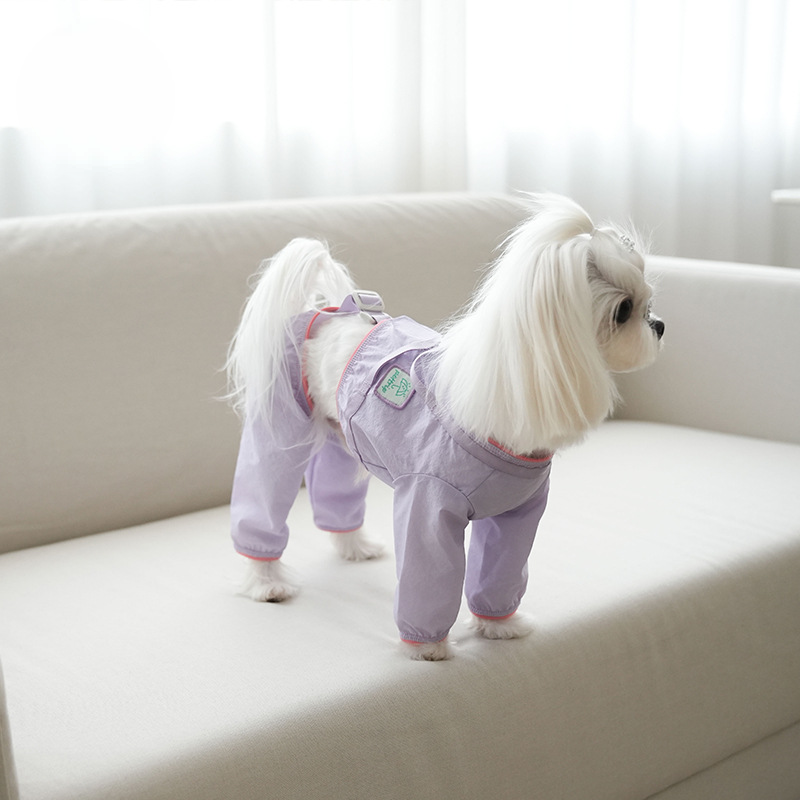 Pet Outdoor Protective Suit Functional Fabric Dirt Resistant