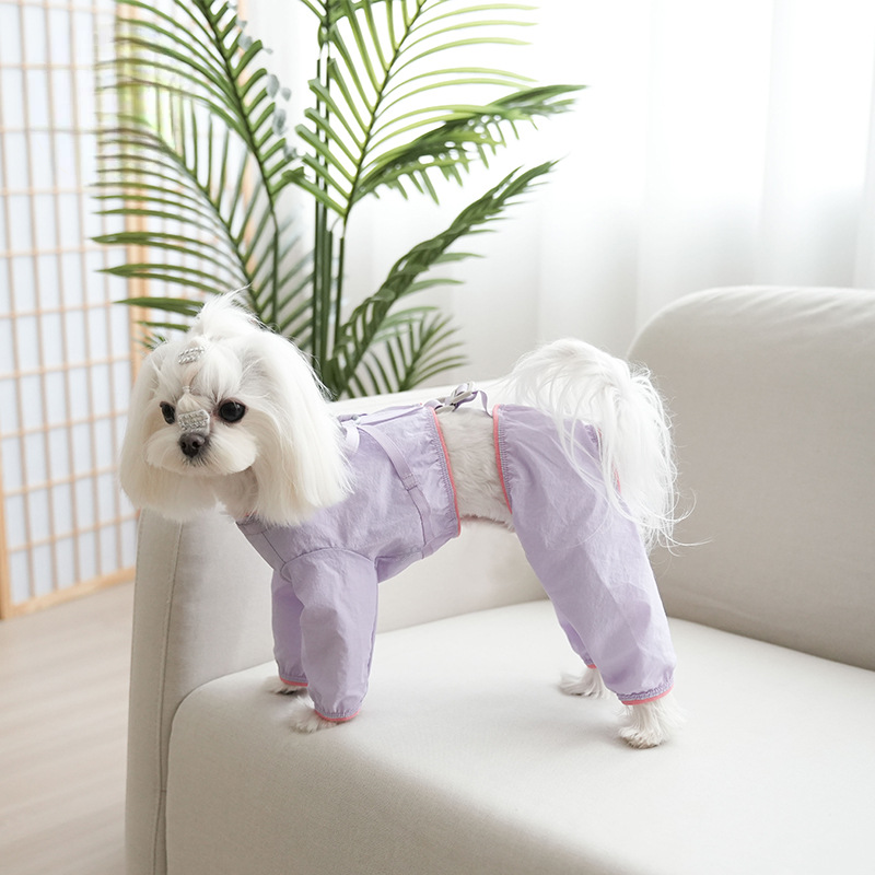 Pet Outdoor Protective Suit Functional Fabric Dirt Resistant