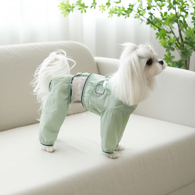 Pet Outdoor Protective Suit Functional Fabric Dirt Resistant