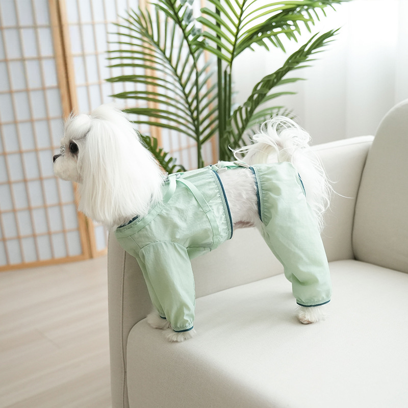 Pet Outdoor Protective Suit Functional Fabric Dirt Resistant
