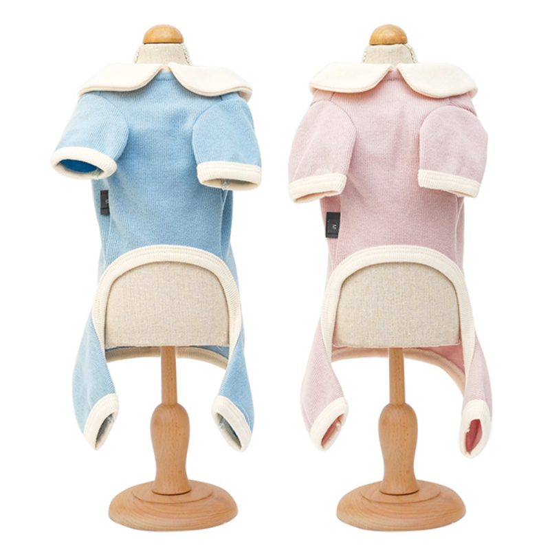 Autumn Winter Dog Open Front Four Legs Clothing
