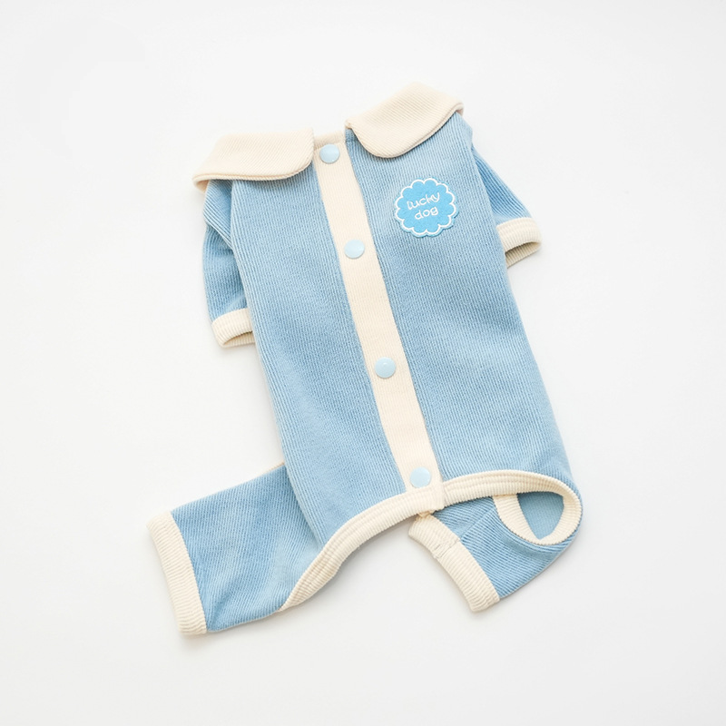 Autumn Winter Dog Open Front Four Legs Clothing