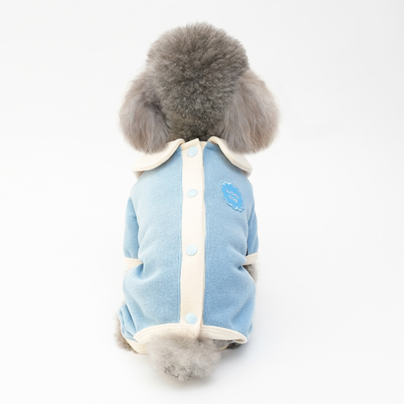 Autumn Winter Dog Open Front Four Legs Clothing