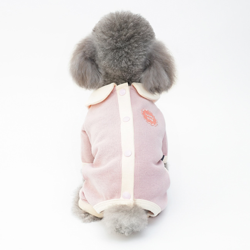 Autumn Winter Dog Open Front Four Legs Clothing