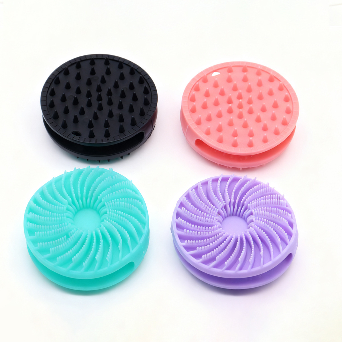 Whirlwind Pet Bath Brush Dual-Sided Grooming Tool
