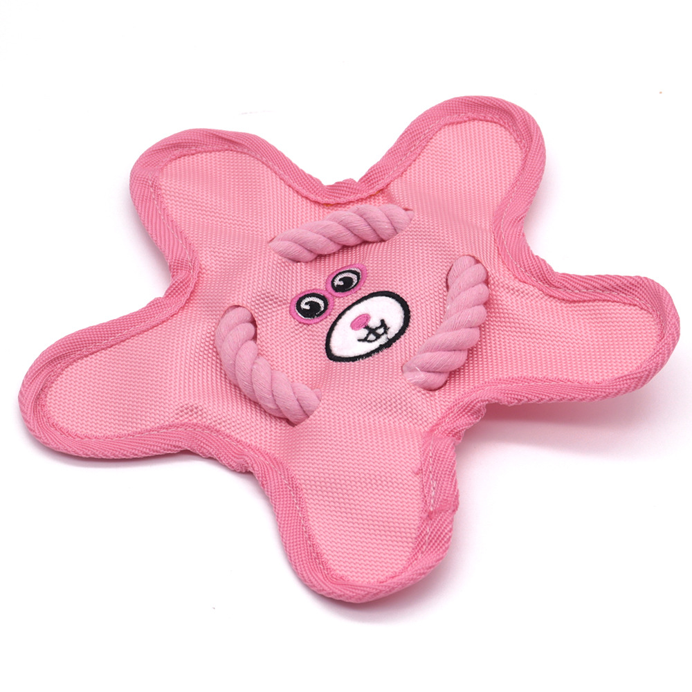 Durable Oxford Dog Frisbee With Squeaker