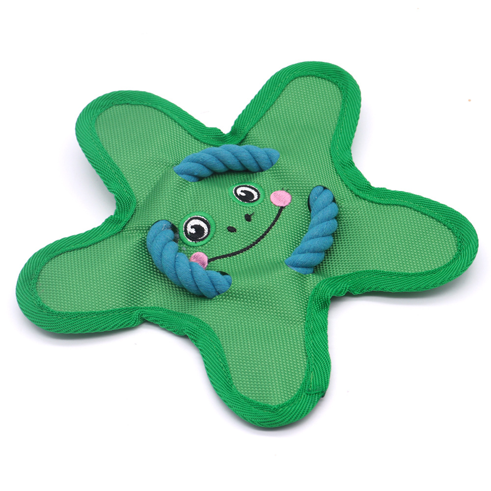 Durable Oxford Dog Frisbee With Squeaker