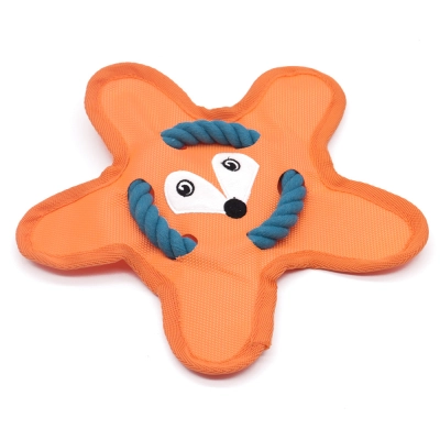 Durable Oxford Dog Frisbee With Squeaker 02