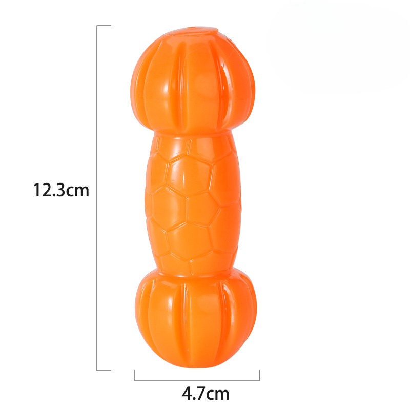 TPR Dumbbell Dog Toy for Chewing