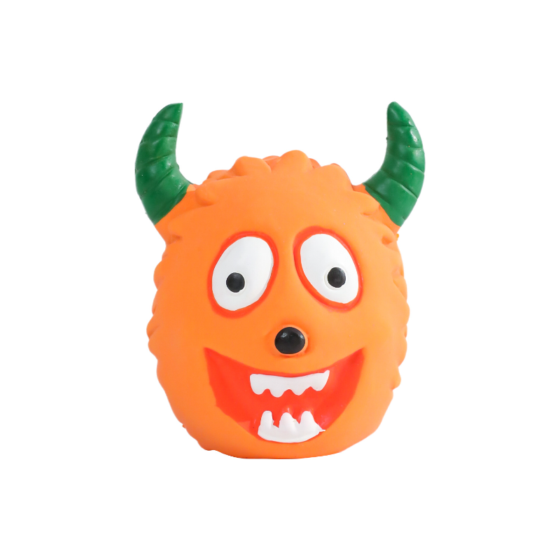 Colorful Monster Latex Dog Toy