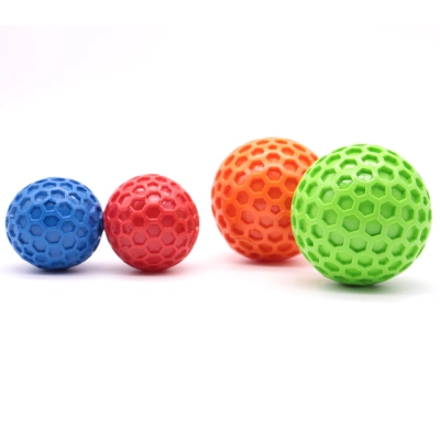 Durable Squeaky Dog Ball Toy 01
