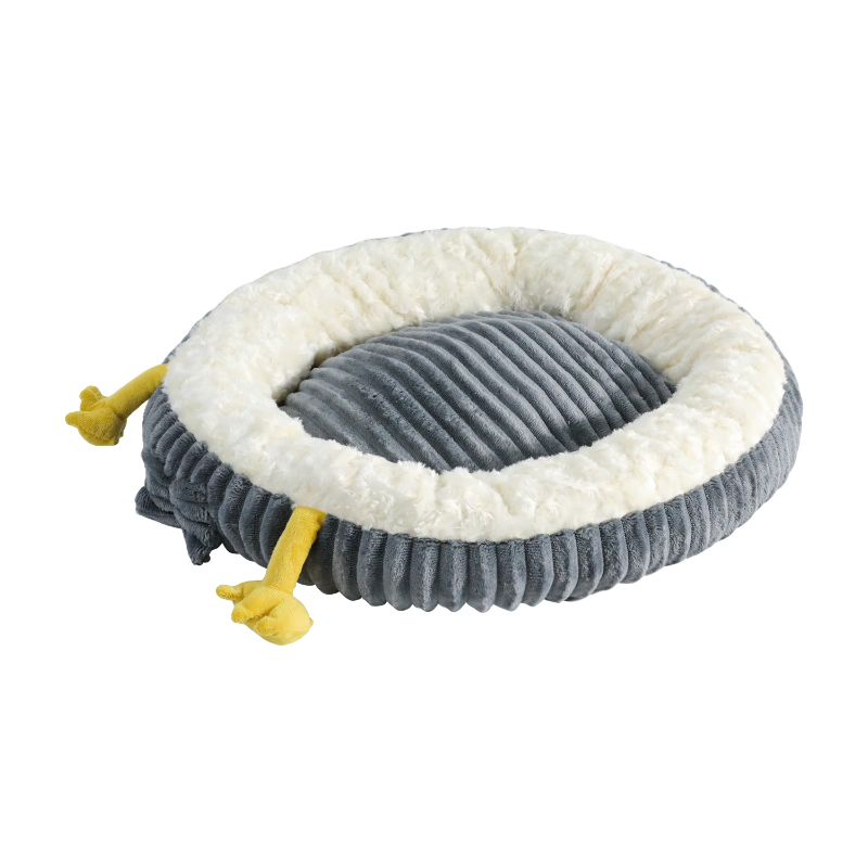 Cozy Duck Pet Bed Winter Warmth