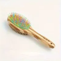 Professional 2-in-1 Dog Grooming Massages Brush review 0