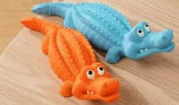 Rubber Crocodile Dog Chew Toys review 0