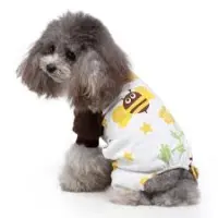 Bees Print Dog Pajamas review 0