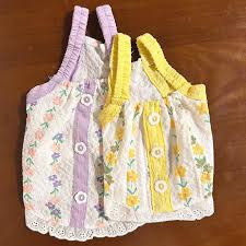Small Fresh Flower Button Suspenders Pet Clothes review Ethan Foster