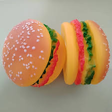 Dog Toy Hamburger Sound Toy Teeth Grinding And Cleaning review William Davis