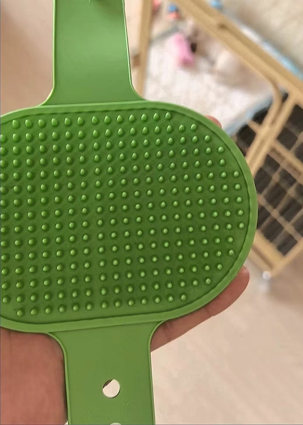 Silicone Pet Bath Brush review Olivia Bennett