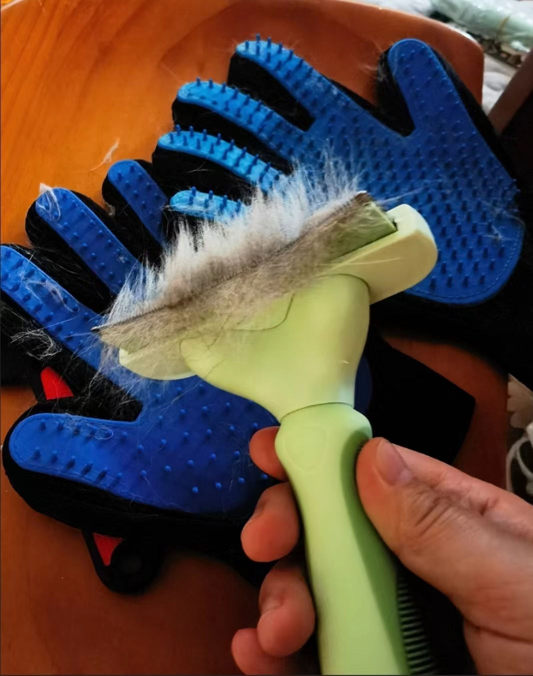Dual Purpose Pet Hair Thinner review Karen Green
