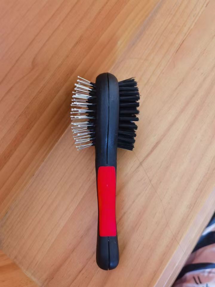 Dual Sided Pet Grooming Brush review Michael Parker