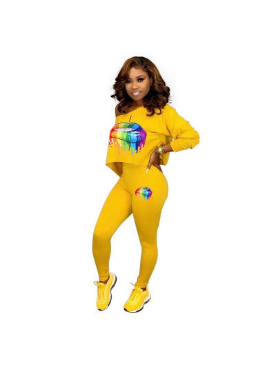 Autumn And Winter New Fashionable Printed Shoulder Set 02