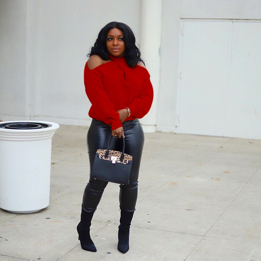 Women's solid color off shoulder top