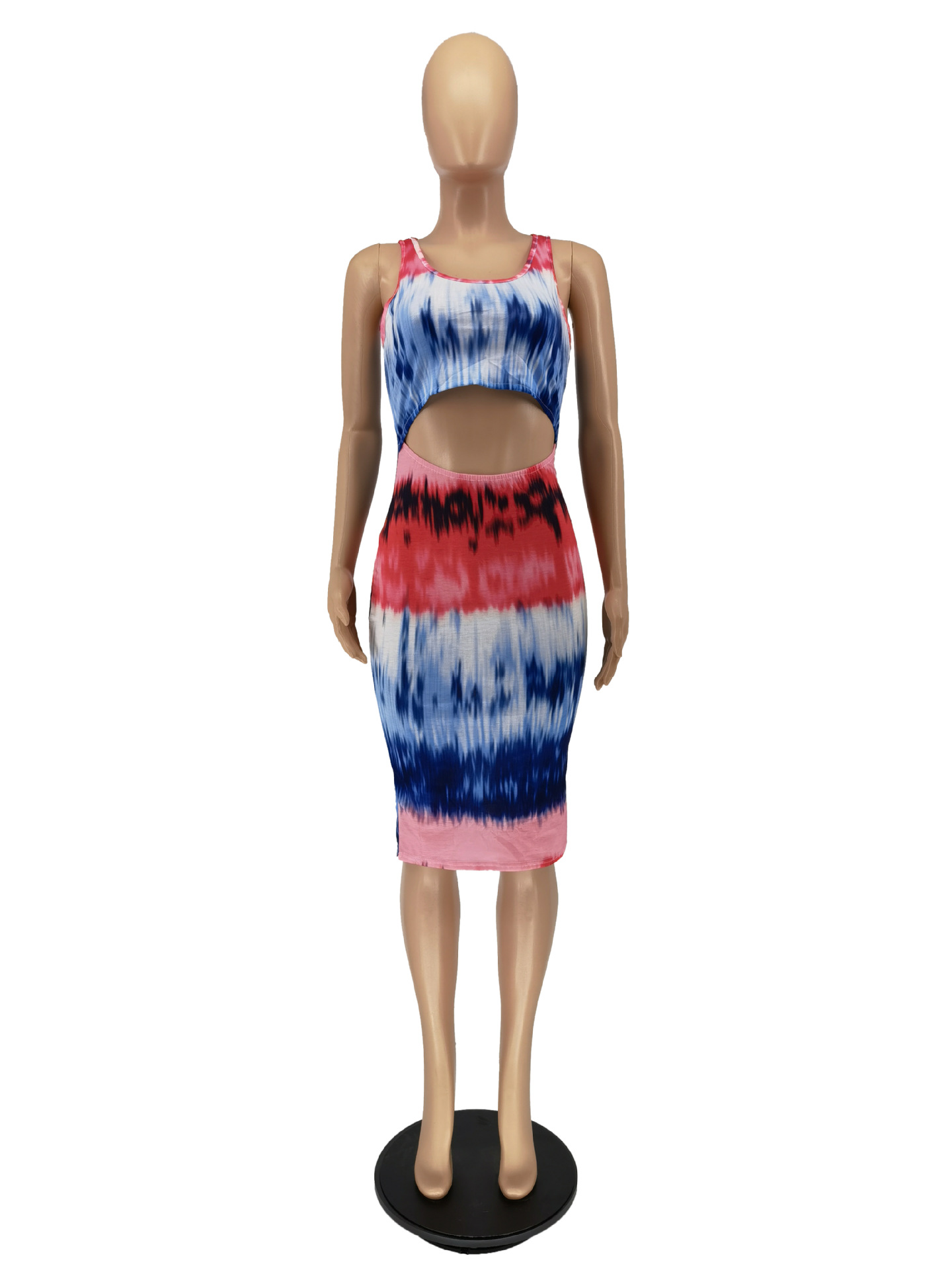 New Fashion Positioning Printed And Dyed Dress