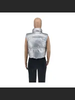 Autumn And Winter Fashionable Padded Cotton Leather Jacket