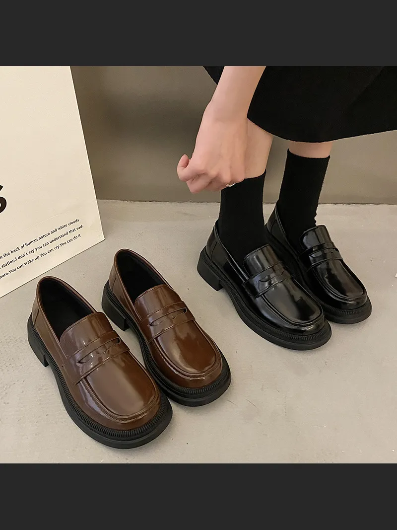British Style One Foot Loafers