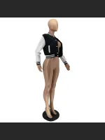 Button Down Baseball Jersey Double Layered Threaded Jacket