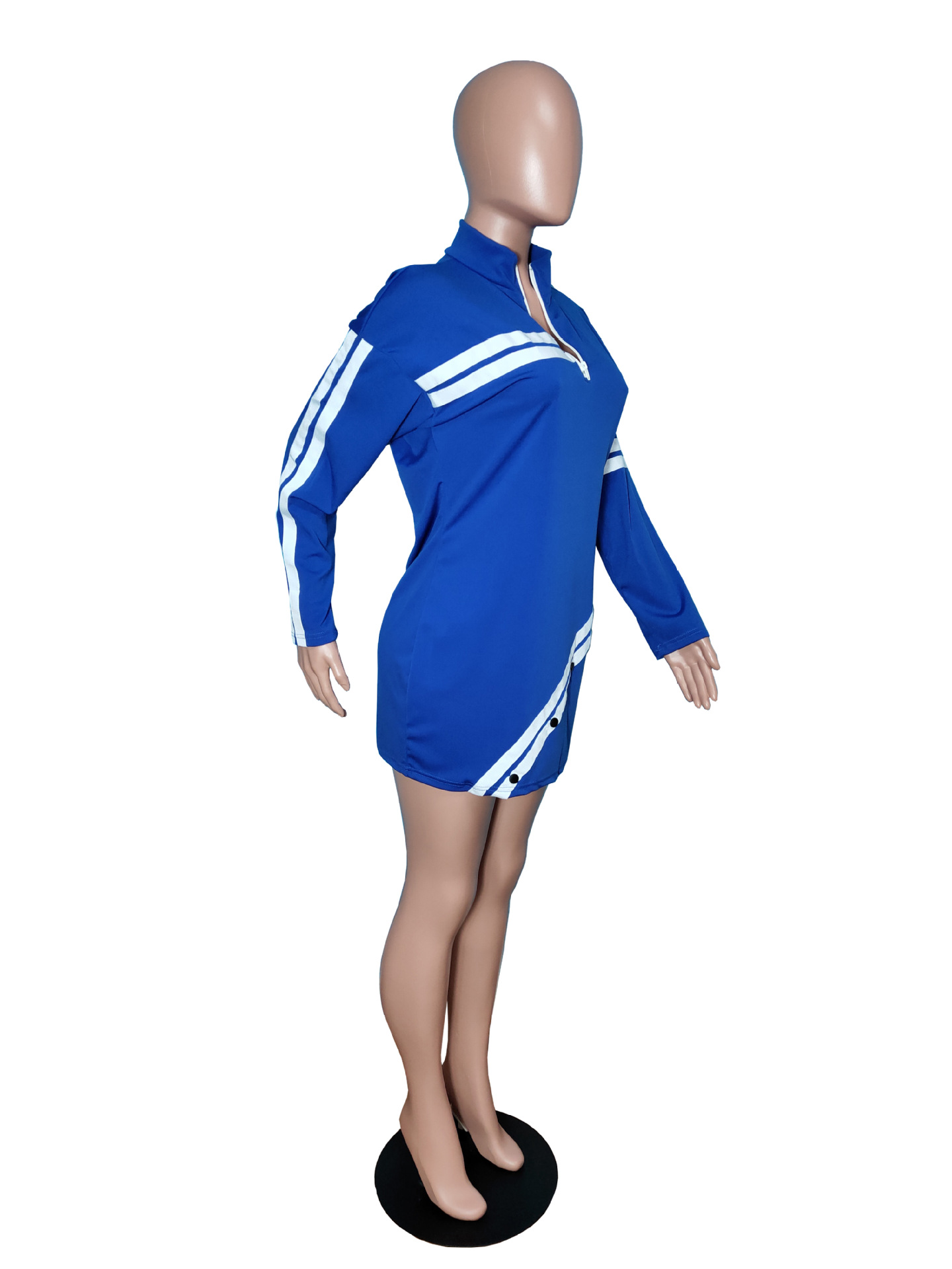 Fashionable Casual Woven Ribbon Spliced Dress