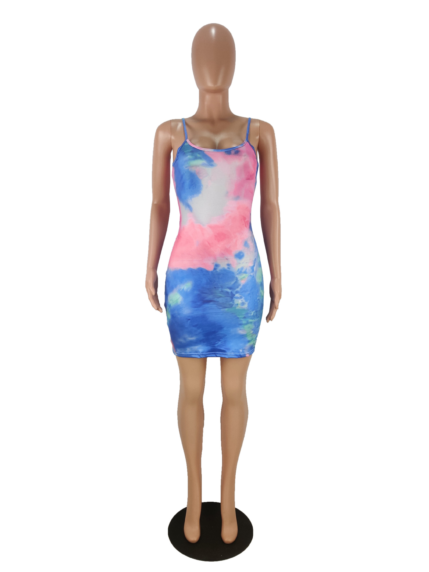 Fashionable Printed Camisole Dress