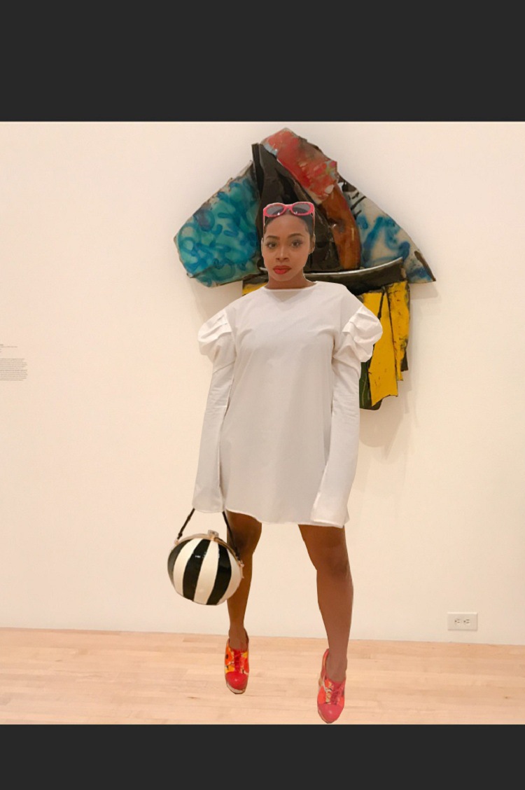 Fashionable White Pleated Autumn Dress