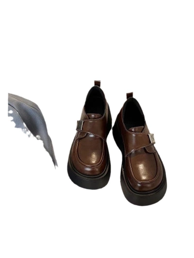 Jk Single Shoe Small Height Increasing Leather Shoes 01