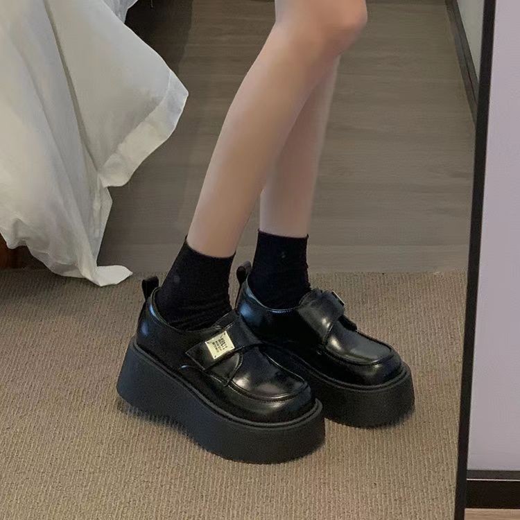 Jk Single Shoe Small Height Increasing Leather Shoes