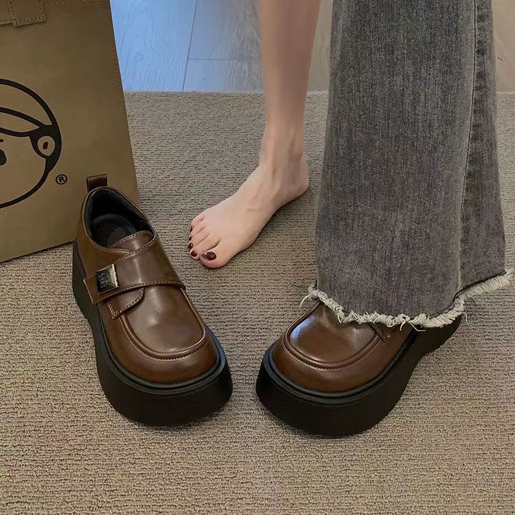 Jk Single Shoe Small Height Increasing Leather Shoes