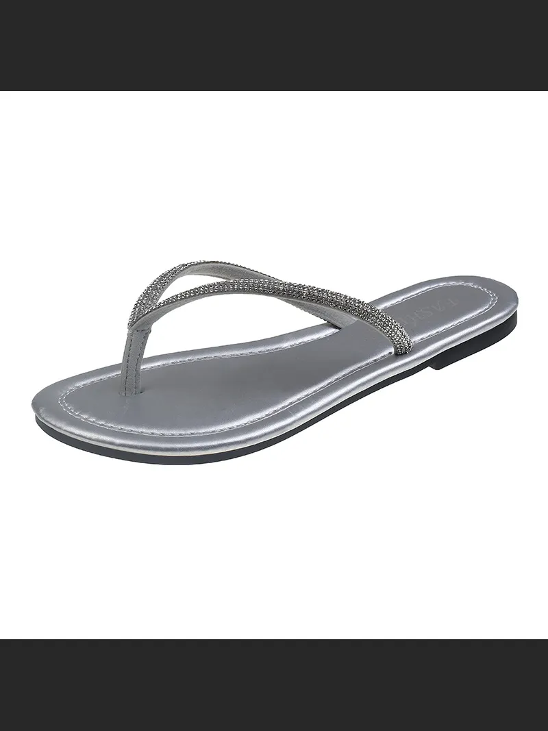 Large Size Flat Thong Popular Beach Sandals