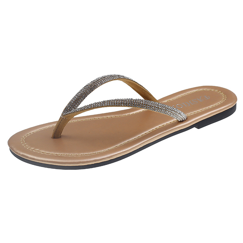 Large Size Flat Thong Popular Beach Sandals