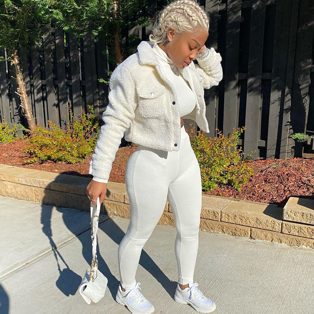 Plush Solid Color Autumn And Winter New Jacket