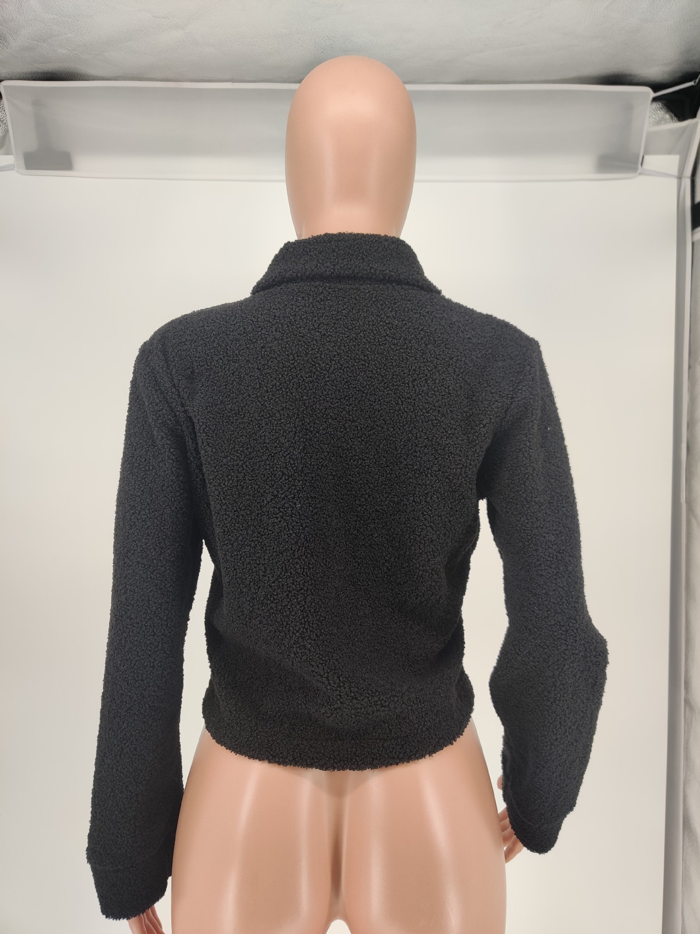 Plush Solid Color Autumn And Winter New Jacket