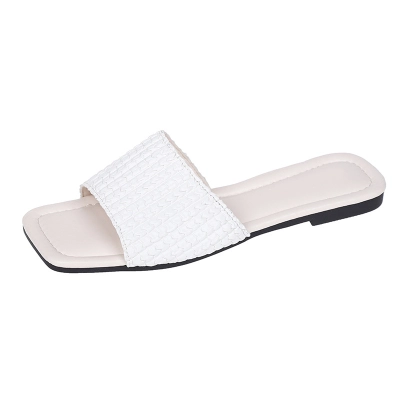 Summer New Fashion Flat One-Strap Trendy Sandals 01