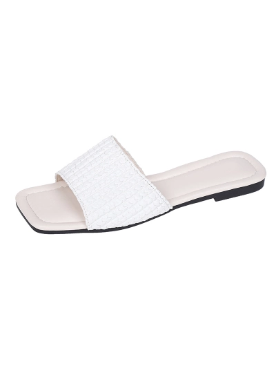Summer New Fashion Flat One-Strap Trendy Sandals 01