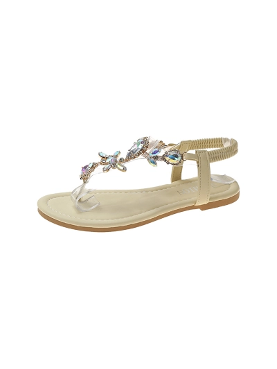 Summer New Large Size Toe-Strap Beach Sandals 02